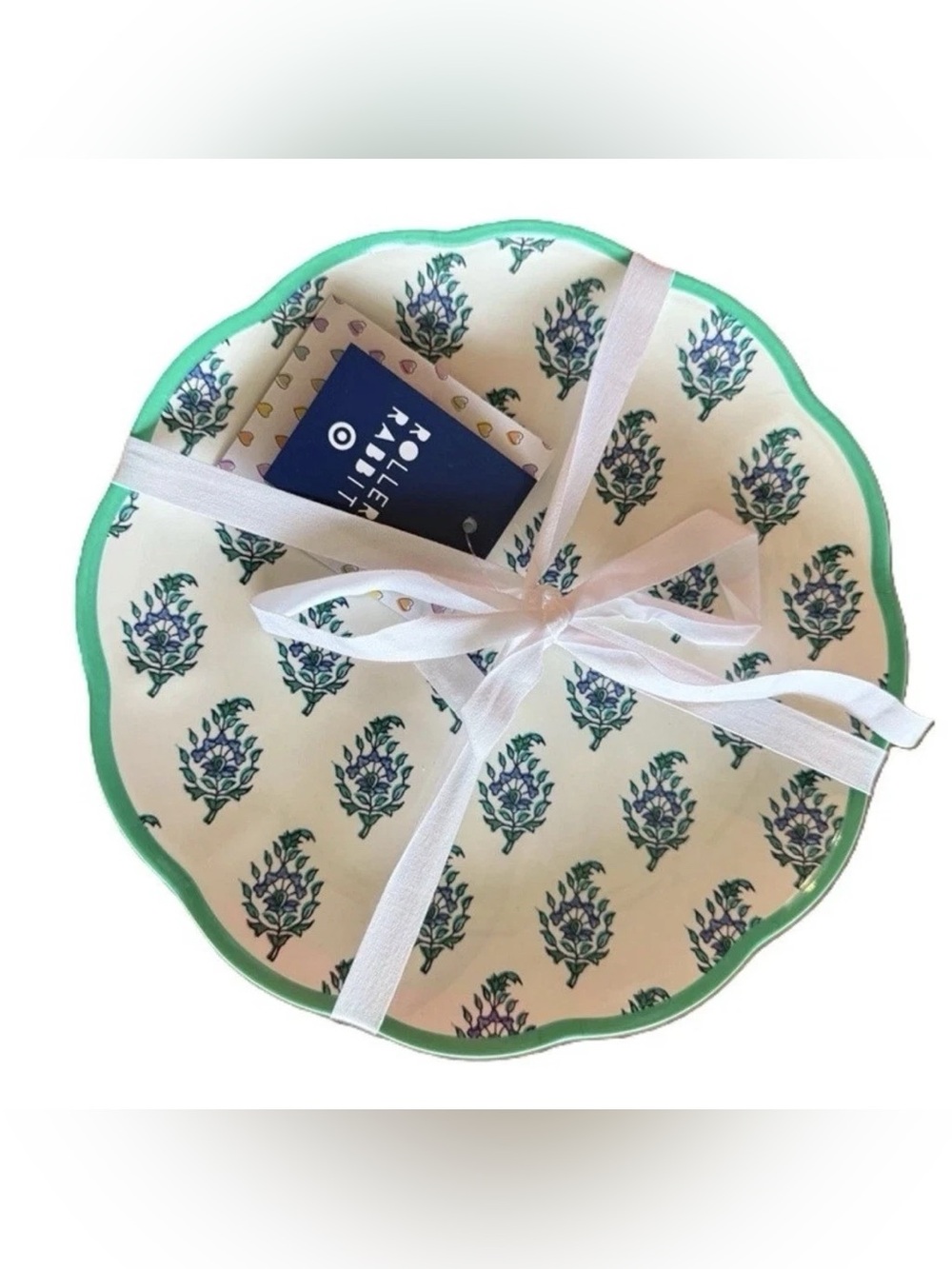 Roller Rabbit 9” Melamine Salad Plates- set of 4